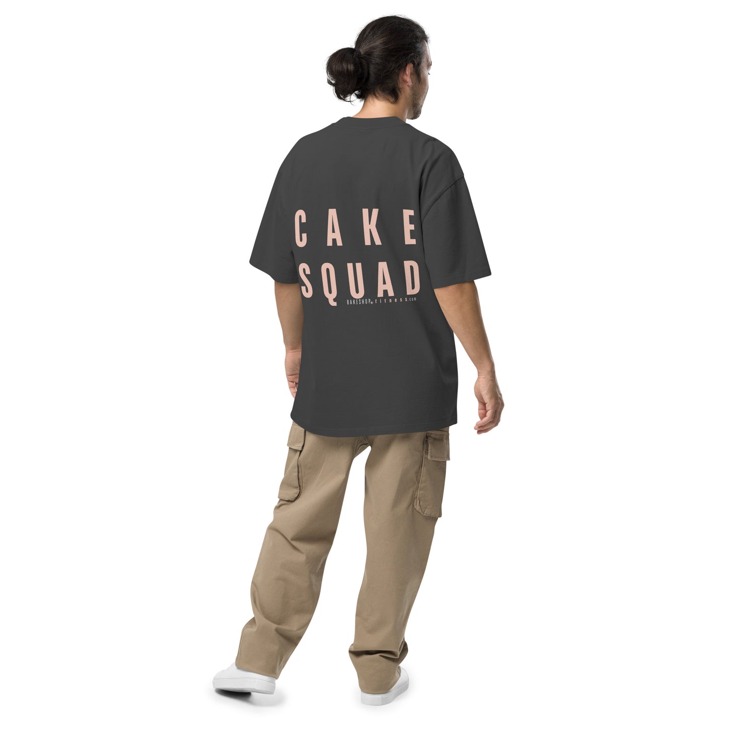 CAKE SQUAD Oversized faded t-shirt