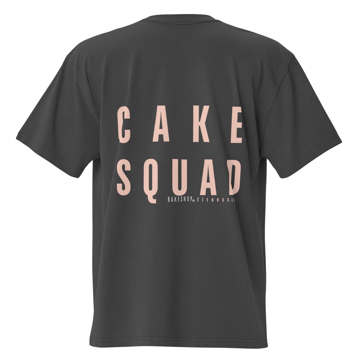 CAKE SQUAD Oversized faded t-shirt