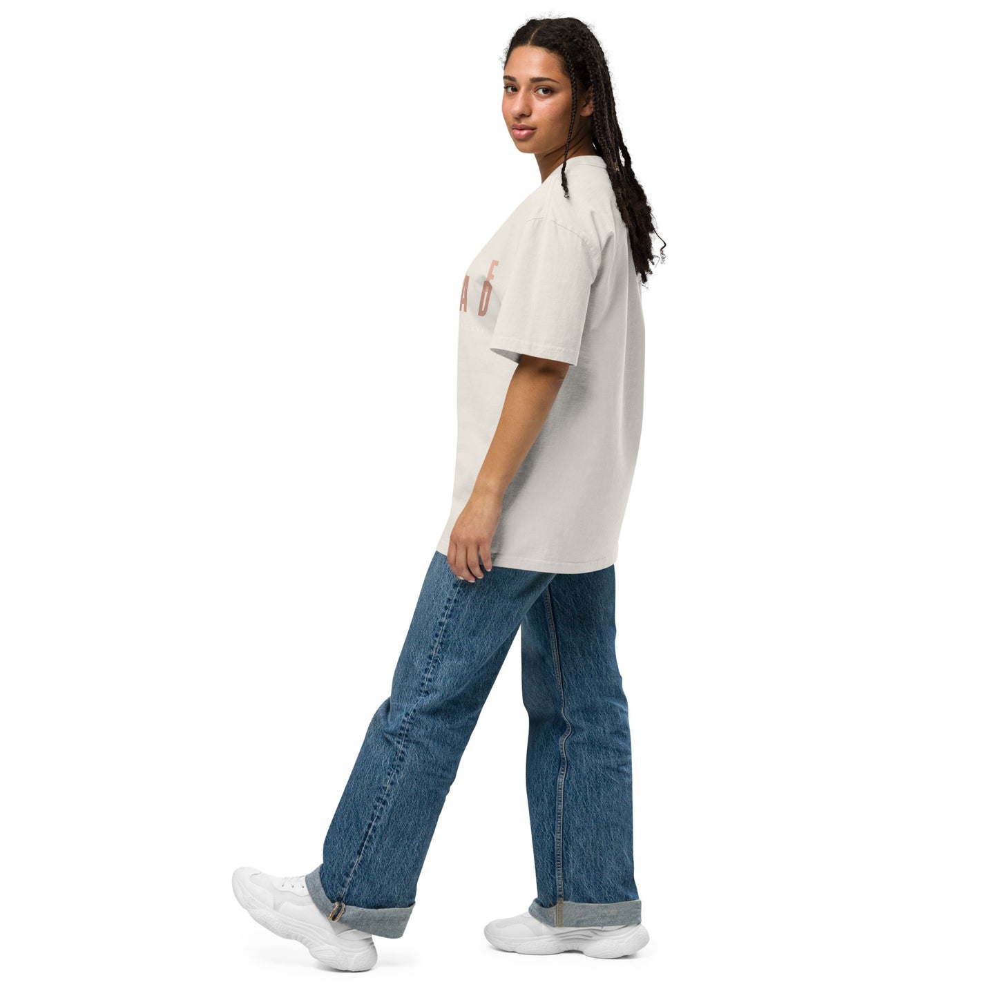 CAKE SQUAD Oversized faded t-shirt