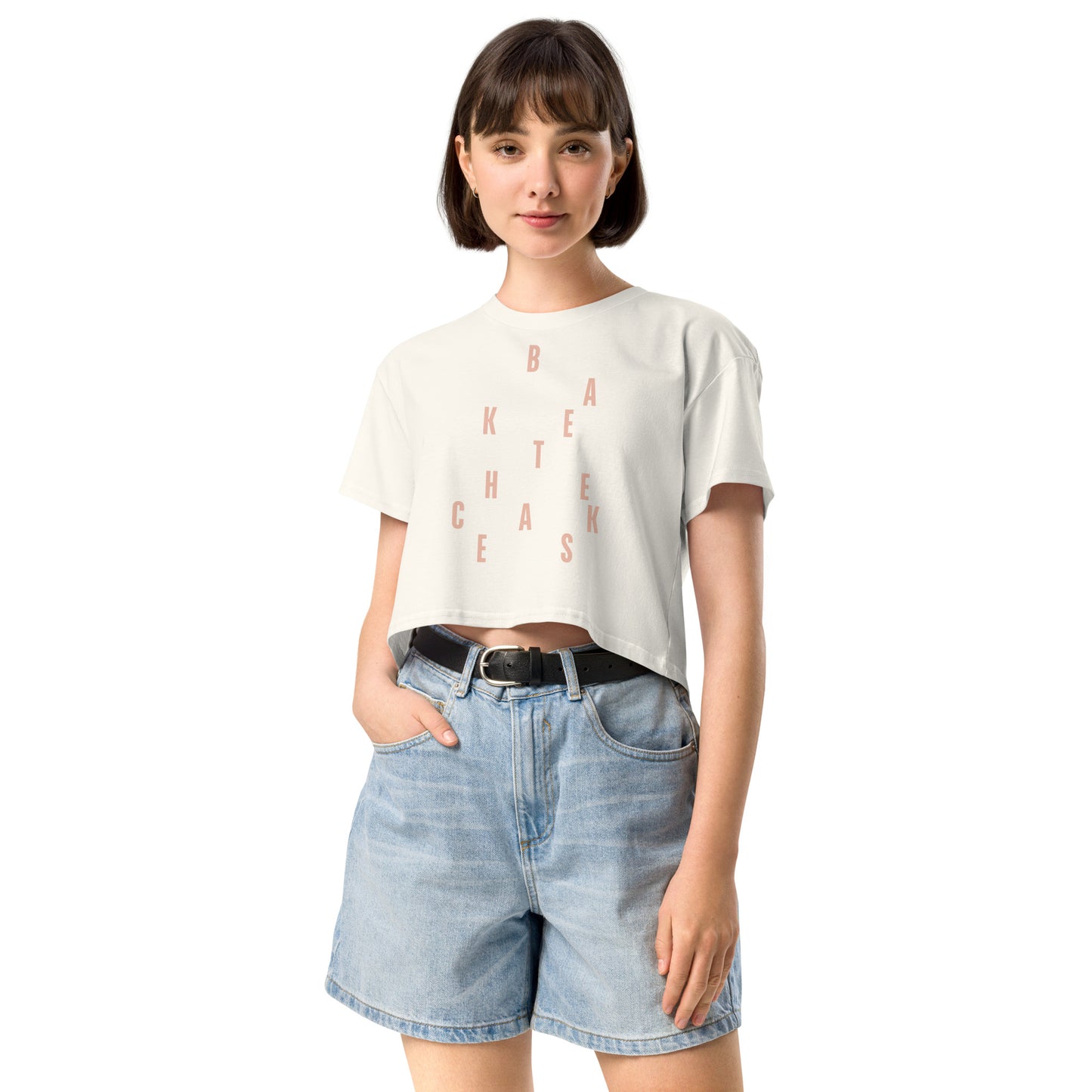 BAKE THE CAKES Women’s crop top